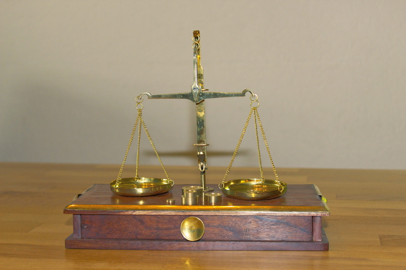 Bless You, legal system, science, weigh out, 5K, mass - unit of measurement, old scale, table, no people, courthouse, instrument of measurement, weigh