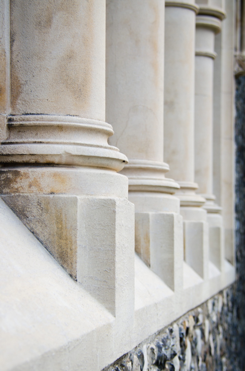 building exterior, staircase, justice - concept, Building, focus on foreground, the past, white, architectural column, building, 4K, close-up, history