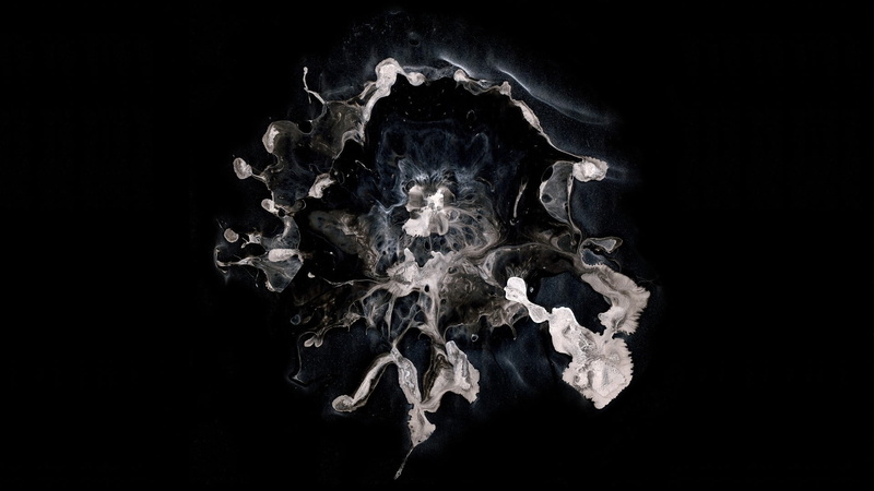1080P, colored, destruction, indoors, close-up, smoke - physical structure, black background, no people, illuminated, digital art, studded, water, changing form