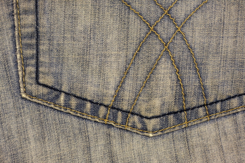 textured, studio shot, stitching, detail, Fabric, casual Clothing, pocket, pants, full frame, blue, pattern, 1080P, cotton, close-up, no people, Trouser