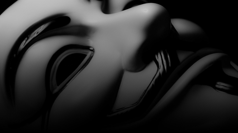 1080P, black, Guy Fawkes, Anonymous