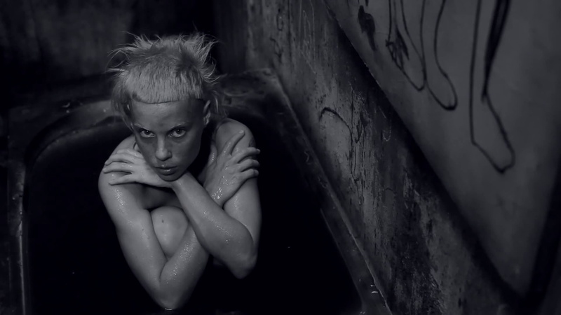 real people, Die Antwoord, lifestyles, 1080P, shirtless, portrait, males, females, indoors, looking at camera, women, leisure activity, Yolandi Visser