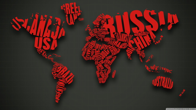 typographic portraits, typography, typo, minimalism, map, countries, creativity, 2K