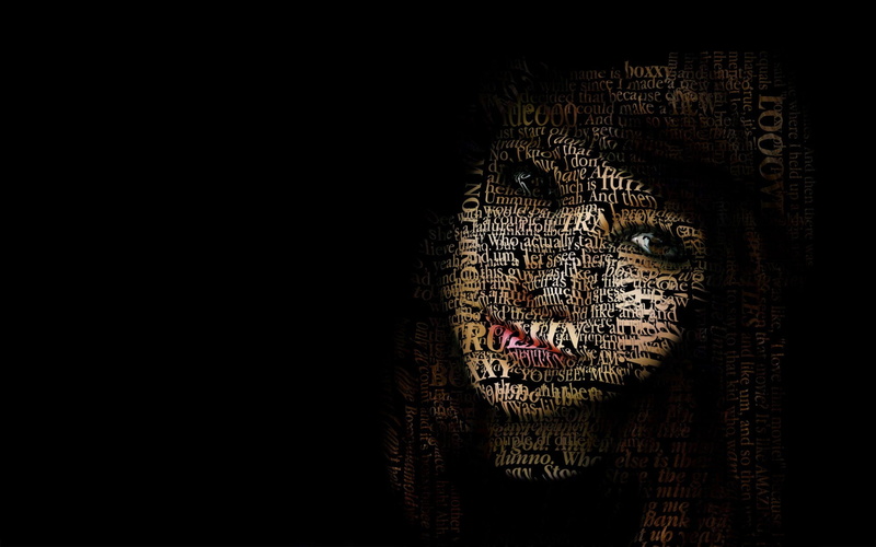 1080P, text, typographic, boxxy, portrait