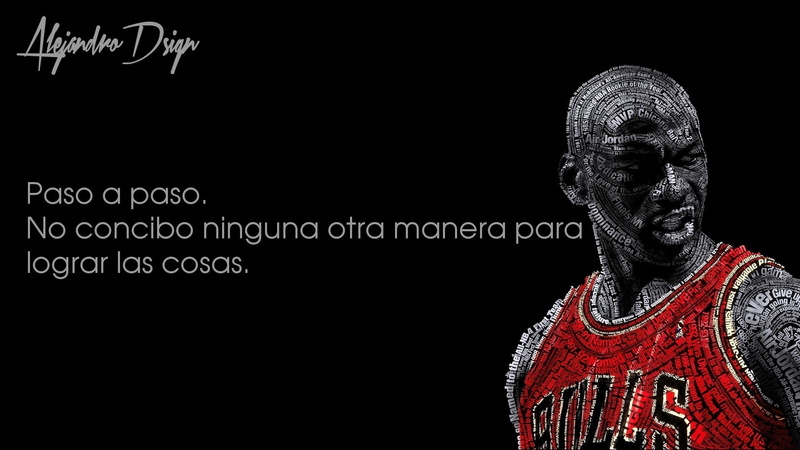 1080P, typographic portraits michael jordan basketball chicago bulls black background quote