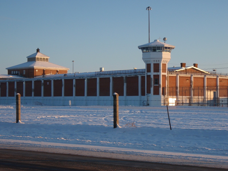 protection, water, clear sky, 2K, sky, architecture, outdoors, building, no people, nature, built structure, tower, winter, cold temperature, saskatchewan penitentiary