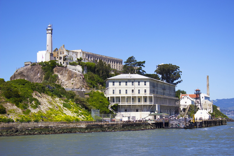 coast, history, outdoors, travel destinations, sea, island, travel, prison, usa, nature, san, landmark, Francisco, famous, day, blue, guidance, historic