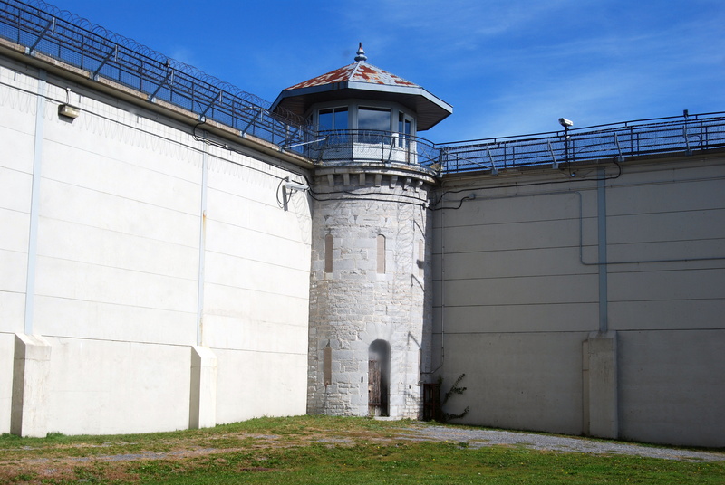 architectural column, wall, rural, tower, no people, grey, building, castle, shelter, planetarium, entrance, kingston penitentiary, cloud - sky, nature