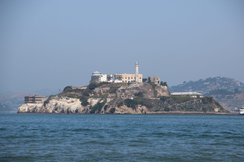 building, lighthouse, travel destinations, built structure, san, california, waterfront, 1080P, penitentiary, sea, bay, building exterior, prison, museum