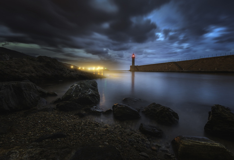 lighthouse, 1080P, Corsica, Bastia