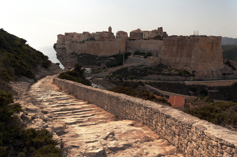tourism, ruined, day, the past, old, old ruin, no people, outdoors, castle, travel, Corsica, 1080P, built structure, architecture, France, building, fort