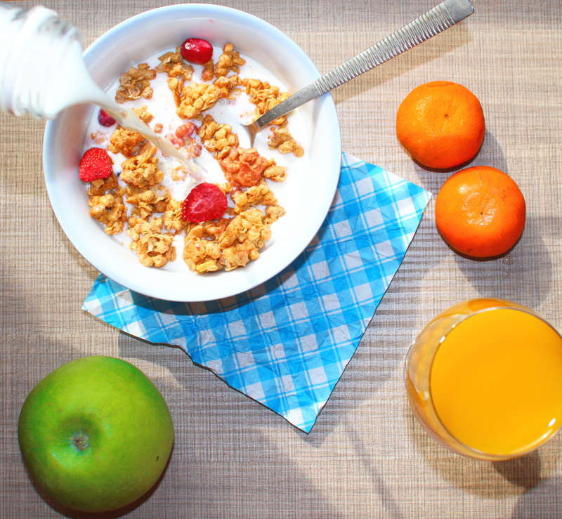 life, orange color, crockery, indoors, wellbeing, use, useful, fruit, meal, delicious, breakfast, food and drink, food, directly above, ceramic, granola
