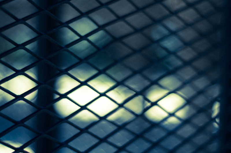 4K, cage, crisscross, madrid, spain, jail, focus on foreground, locked, chain, security, pattern, grid, backgrounds, valla, day, nature, outdoors, close-up