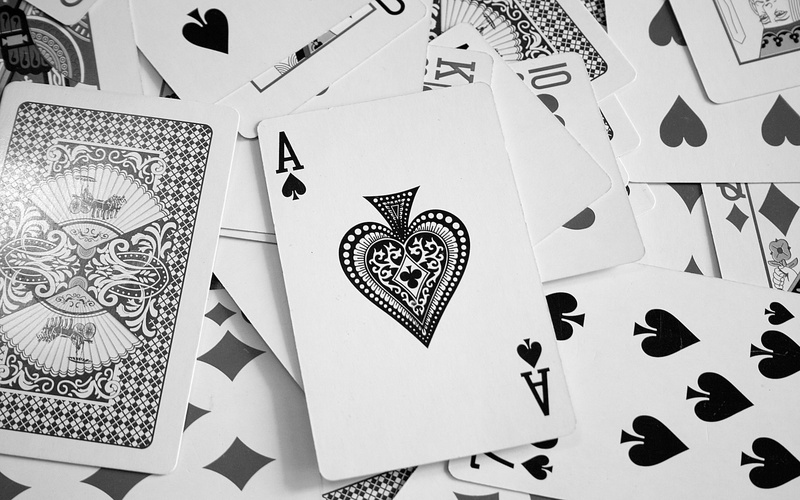 cards, ace, karty, spades, 1080P, poker, pik