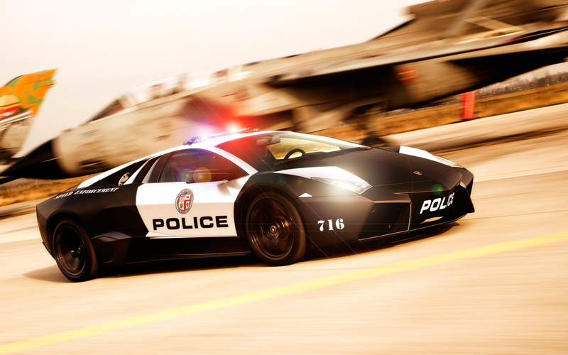police, cars, car, 2K, lamborghini