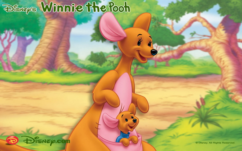 character, desktop, winnie, walt, pooh, hd, 1080P, disney, kanga, roo