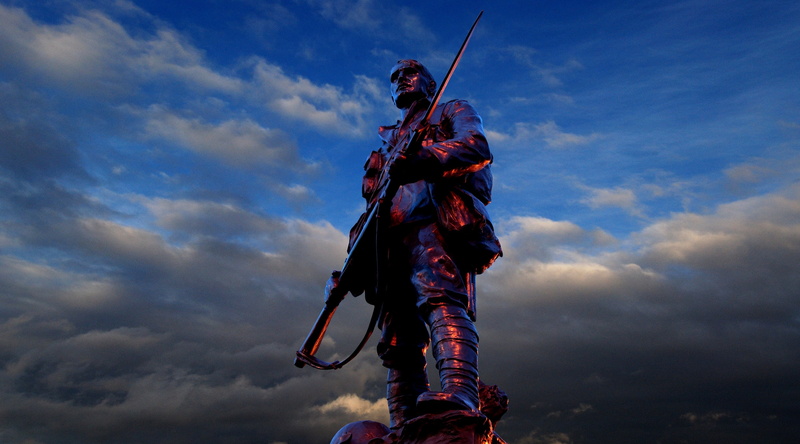 full length, sword, universal soldier, cloud - sky, adult, outdoors, ww1, Army, sport, sunset, nature, low angle view, 4K, second world war, monument