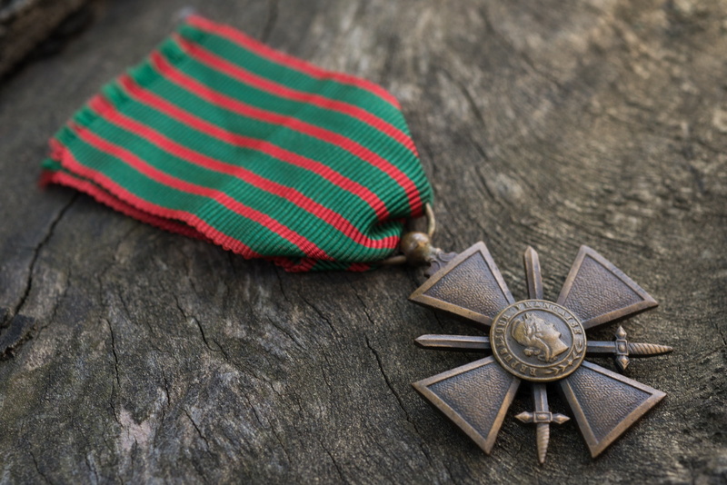 WW1 France, Cross of war, 1914–1918, Medal, 1080P