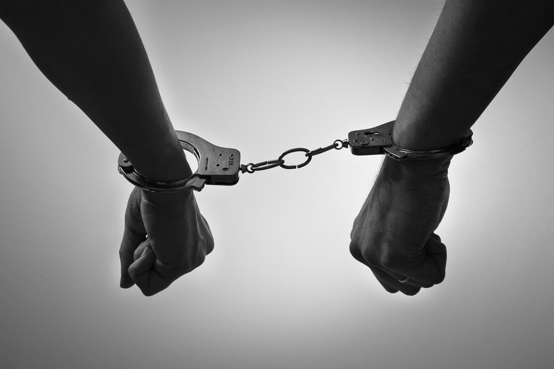 hands, 2K, handcuffs, background