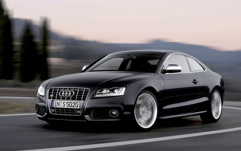 720P, audi a5, road, luxury, car, black car, audi, black