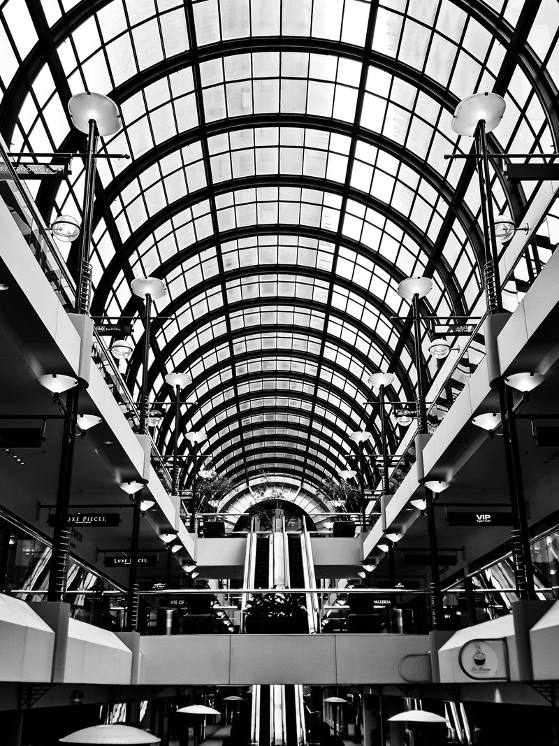 interior design, rail transportation, shopping, modern, 2K, building, urban, architecture, transportation, indoors, purchasing, skylight, window, ceiling