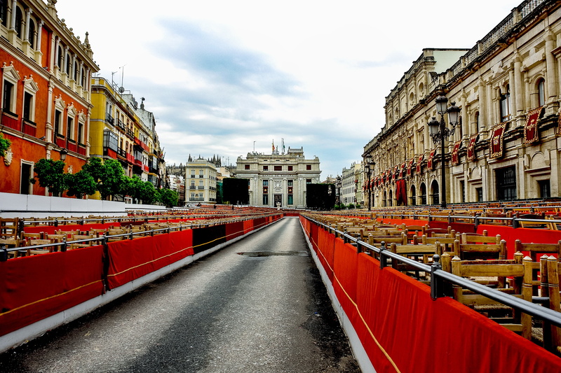 beliefs, seville, storm, row house, week, 4K, festival, tradition, built structure, residential district, connection, procession, outdoors, city, jaimepf
