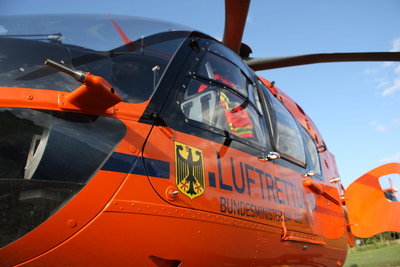 outdoors, motor vehicle, propeller, glass - material, mountain rescue service, mode of transportation, help, fire truck, adac, arrival, helekopter, close-up