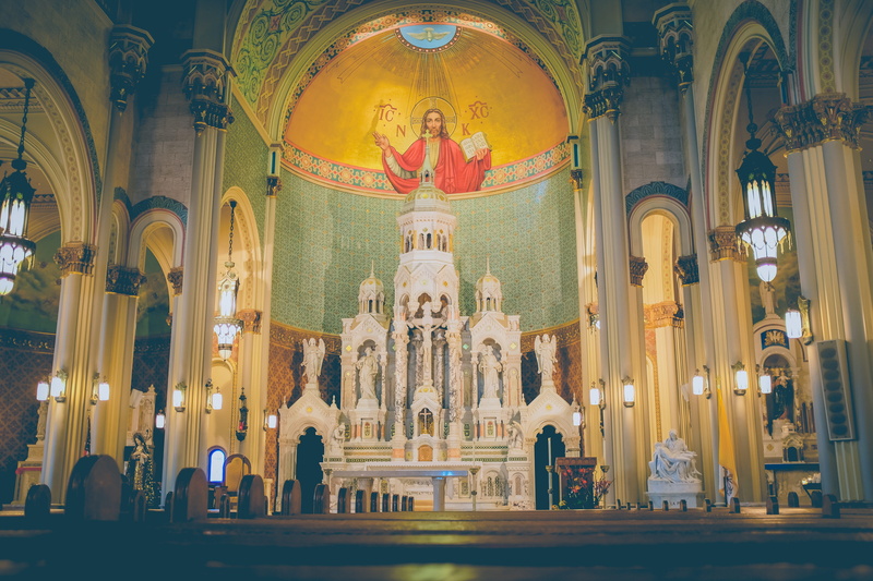 christ, christian, illuminated, indoors, place of worship, architecture, church, christmas, built structure, saints peter and paul church, ornate, easter