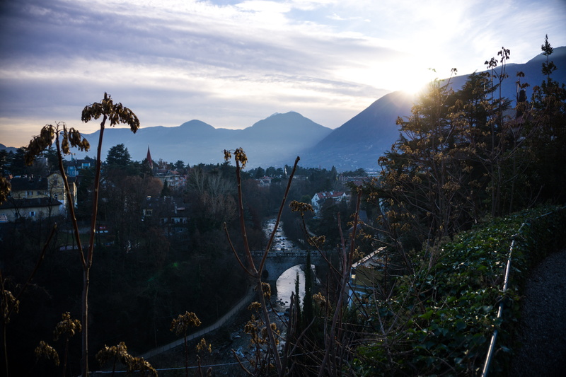 tranquility, mountain range, lens flare, sun, sky, outdoors, plant, tree, nature, cloud - sky, alto adige, merano, sunbeam, sunlight, scenics - nature