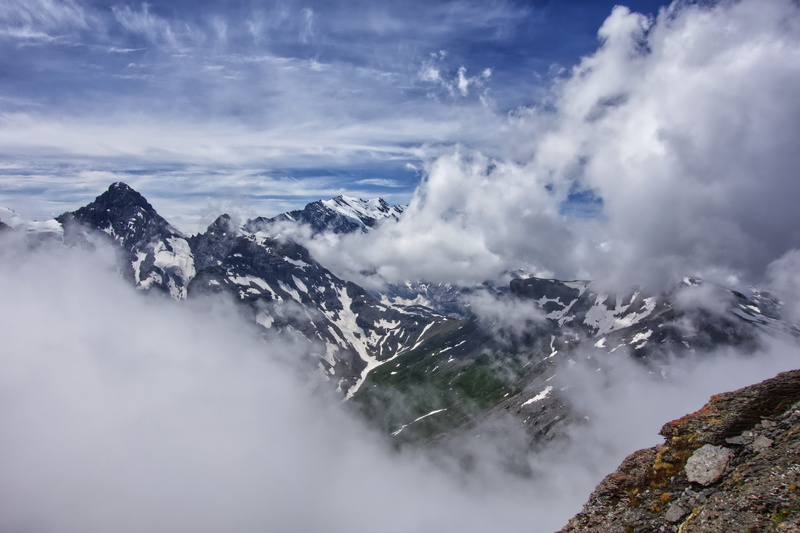 cold temperature, outdoors, environment, non-urban scene, mountain, no people, formation, rock, sky, clouds, outdoor, switzerland, landscape, cloud - sky
