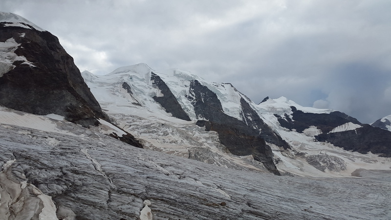 mountain peak, graubünden, beauty in nature, landscape, tranquility, 4K, non-urban scene, snowcapped mountain, high mountains, sky, switzerland, mountains