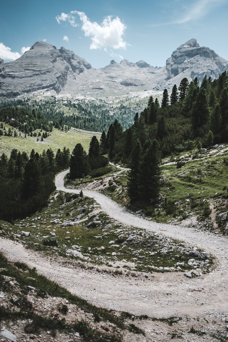 land, tirol, outdoors, mountain, road, sky, cloud - sky, dolomites, tranquil scene, trees, alps, water, mountain peak, environment, landscape, idyllic