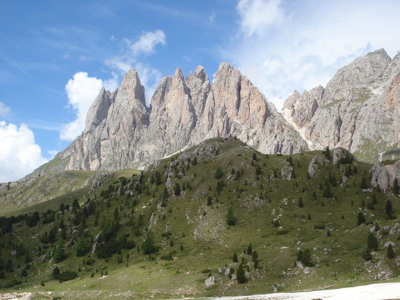 val gardena, mountain landscape, rock, nature, mountain peak, landscape, dolomites, mountain range, beauty in nature, day, scenics - nature, non-urban scene