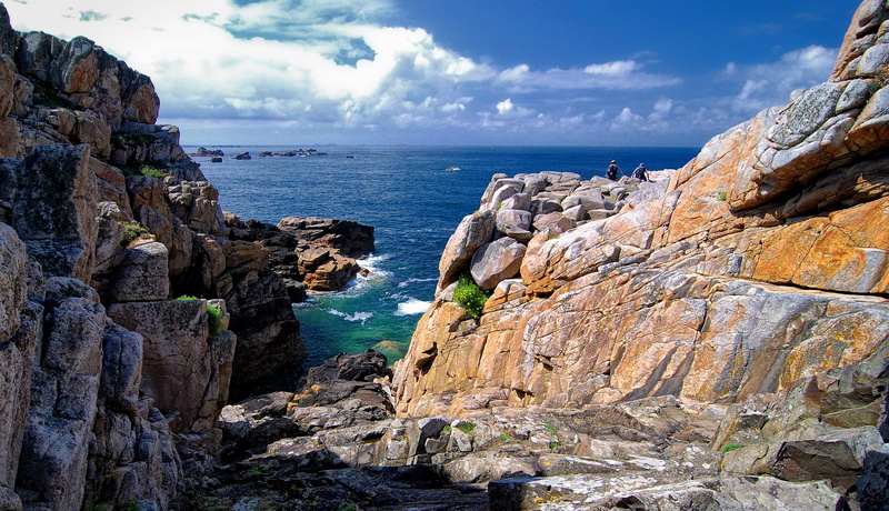 SOE, travel, flickr, NIKON, NATURE, daytime, Pink granite, cliff, France, scenics, Award, seashore, ar, Bretagne, europe, VIVID, beach, côte de granite rose