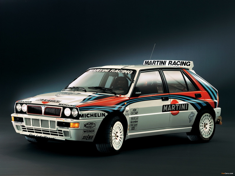 1992, 1080P, delta, gruppo, evoluzione, lancia, integrale