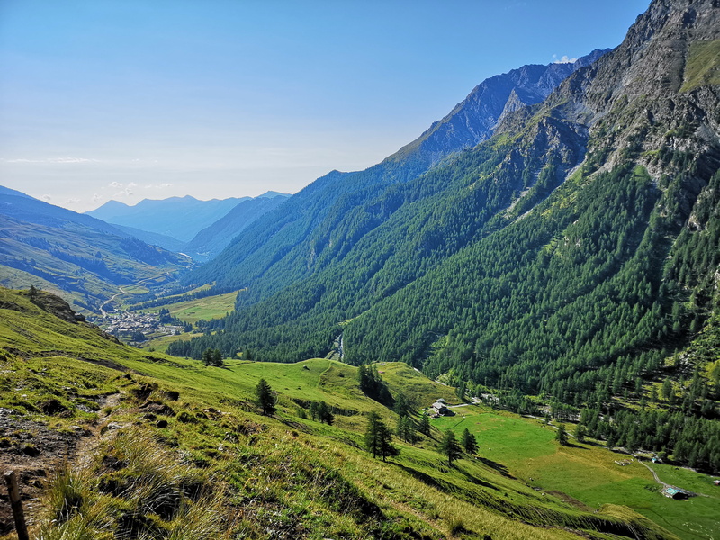 rolling landscape, valley, sky, day, tranquility, mountain peak, mountain range, maddalena, peak, fir, hill, scenics - nature, scenery, outdoors, beauty in nature