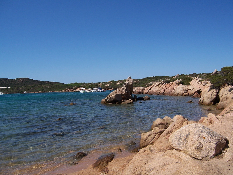2K, La Maddalena, tranquility, day, nature, Sardinia, clear sky, sunny, rocky coastline, copy space, beauty in nature, beach, land, water, outdoors, tranquil scene