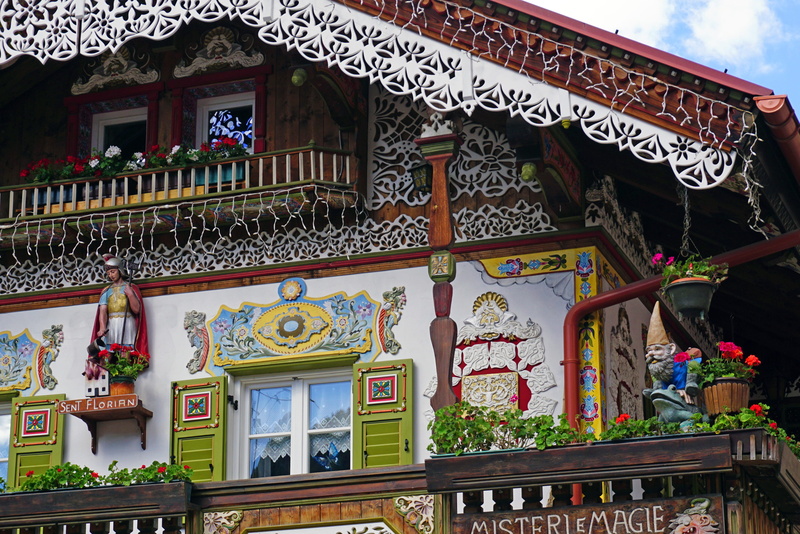 decorative, tile, bizarre, belief, roofs, attic, Roof, spirituality, blue, built structure, script, flower, mountain, südtirol, heritage, decorated door