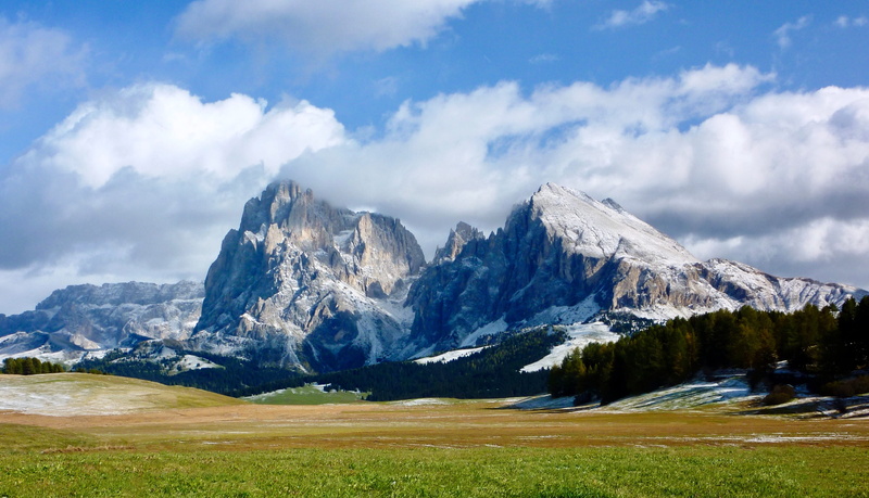 non-urban scene, hochalm, scenics - nature, environment, mountains, beauty in nature, 2K, plant, mountain peak, south tyrol, snow, no people, hiking, cloud - sky