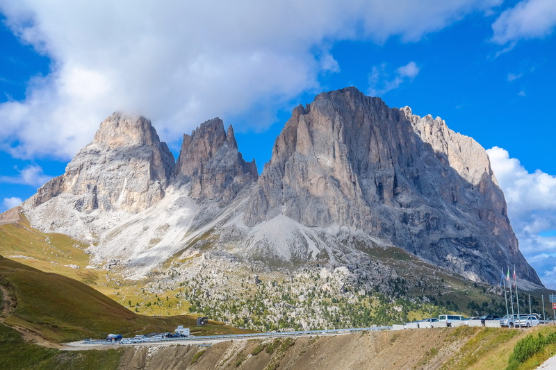 sky, formation, mountain, snowcapped mountain, geology, landscape, cloud - sky, no people, travel destinations, day, tranquility, beauty in nature, 5K