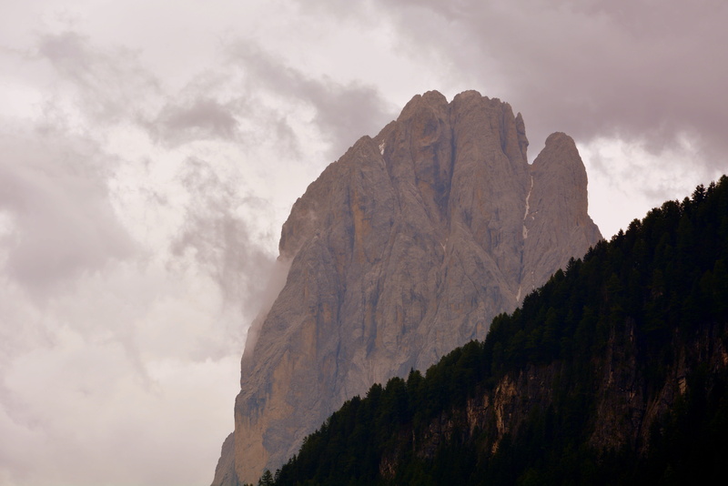 5K, beauty in nature, mountain, scenics - nature, dolomites, day, no people, land, cloudy, cliff, outdoors, mountain peak, rock - object, italy, solid