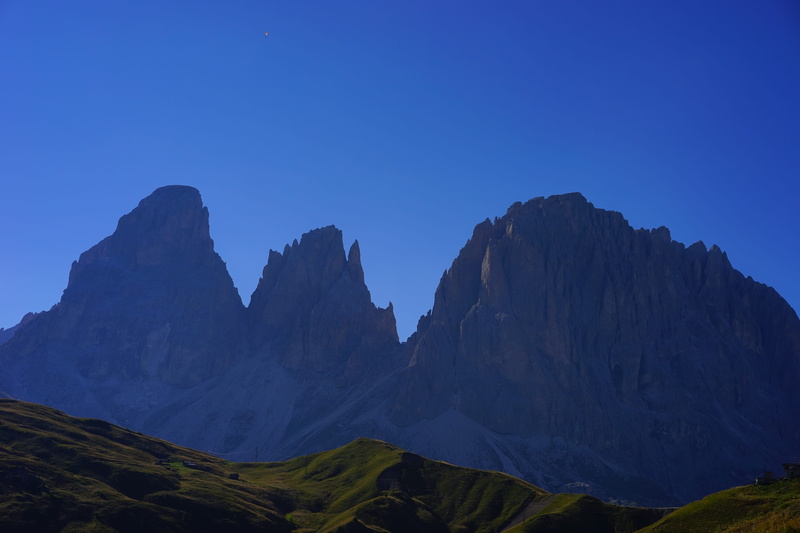 landscape, rock, mountain range, nature, tranquility, massif, mountains, clear sky, rock - object, tranquil scene, five fingers peak, dolomites, sassolungo