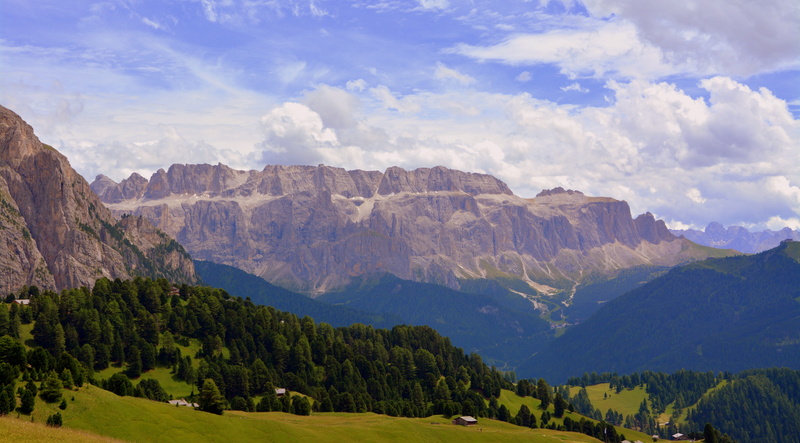 no people, environment, mountain range, non-urban scene, nature, cloud - sky, sky, scenics - nature, mountain, landscape, green color, woodland, pine woodland