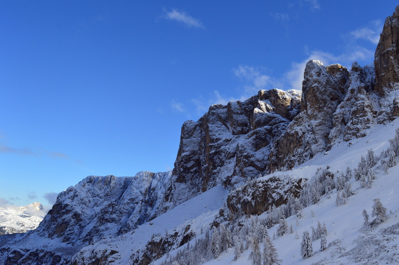 cold temperature, mountain peaks, sella group, formation, high mountains, scenics - nature, dolomites, white, day, tranquility, blue, mountains, mountain