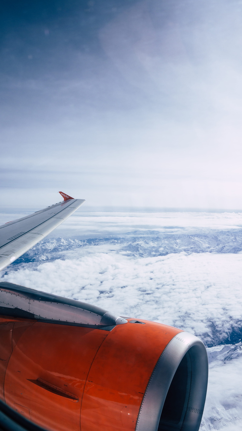 no people, travel, 5K, sky, winter, day, mode of transportation, nature, scenics - nature, cloud - sky, snow, transportation, engine, jet engine, alpi