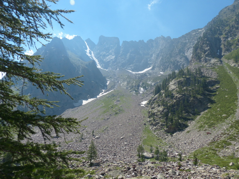 mountain range, bivacco silvio varrone, varrone, mountain, remote, argentera north, tranquil scene, tree, monte argentera, gesso, beauty in nature, charming