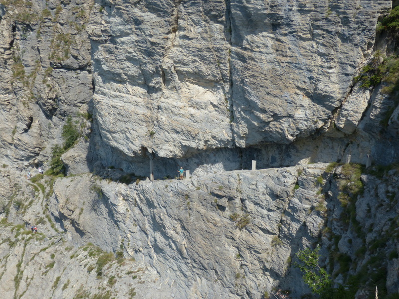 wanderin, rock formation, built structure, textured, gta, formation, rock - object, rough, military runway, gang, trail, sunlight, nature, grande traversata delle alpi