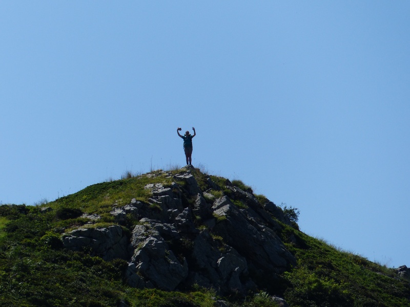 lifestyles, gipfelchen, long distance trail, beauty in nature, mountains, gta, day, one person, grande traversata delle alpi, human, limb, 4K, wanderin