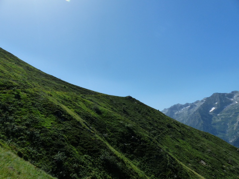 environment, sky, Grassy, green color, tranquil scene, alpine, blue, scenics, outdoors, trail, non-urban scene, Mountain, gta, mountain ridge, 4K, tranquility