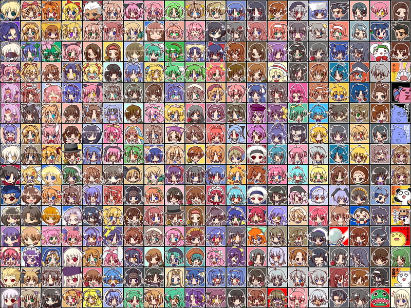 sore, kuuya, hisui, neneko, youko, nanako, chibi, mone, saber, ren, kamyu, 1080P, ayame, guraa, rider, oboro, el el, asana, doriy, ciel, lancer, touka